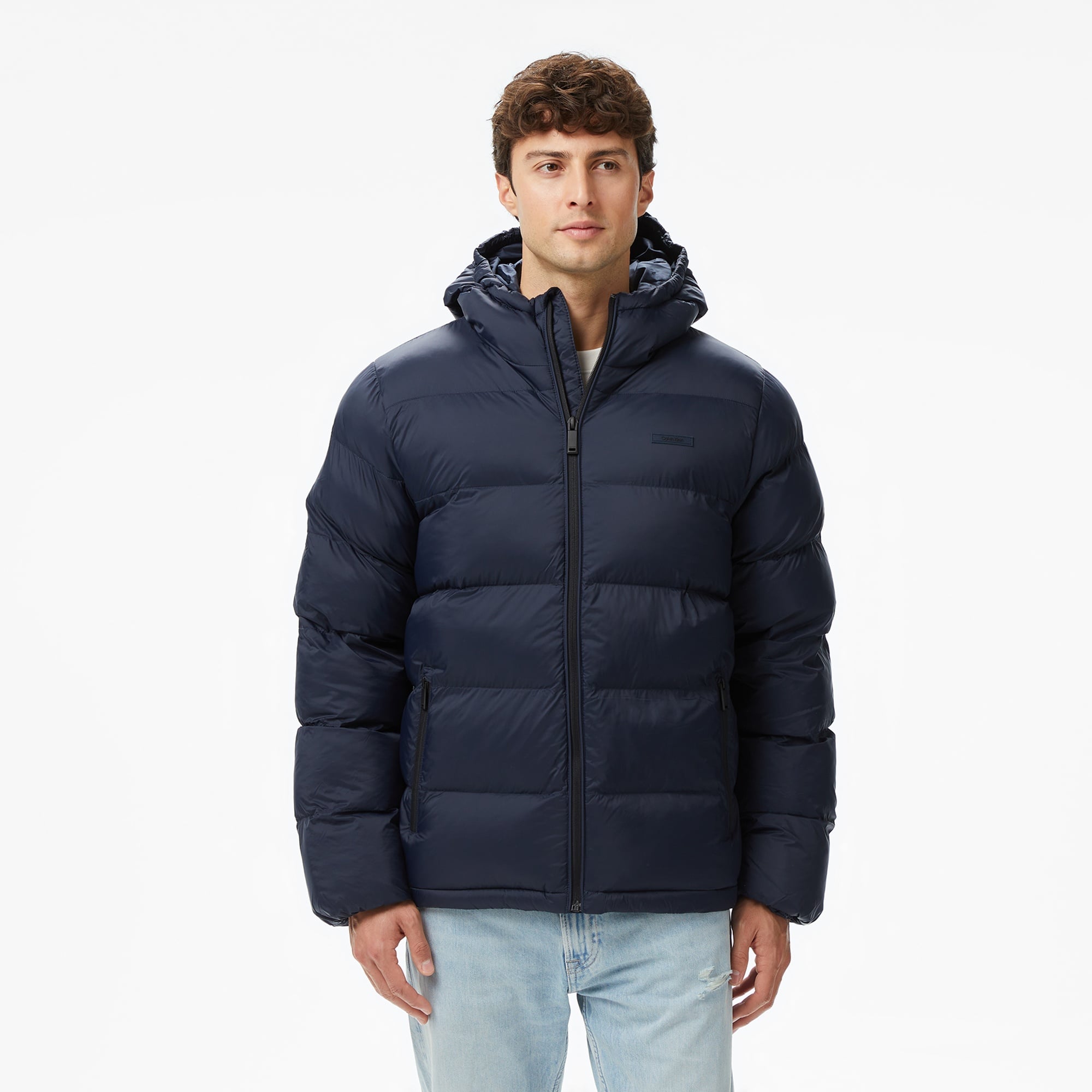 Calvin Klein Erkek Mavi Ceket