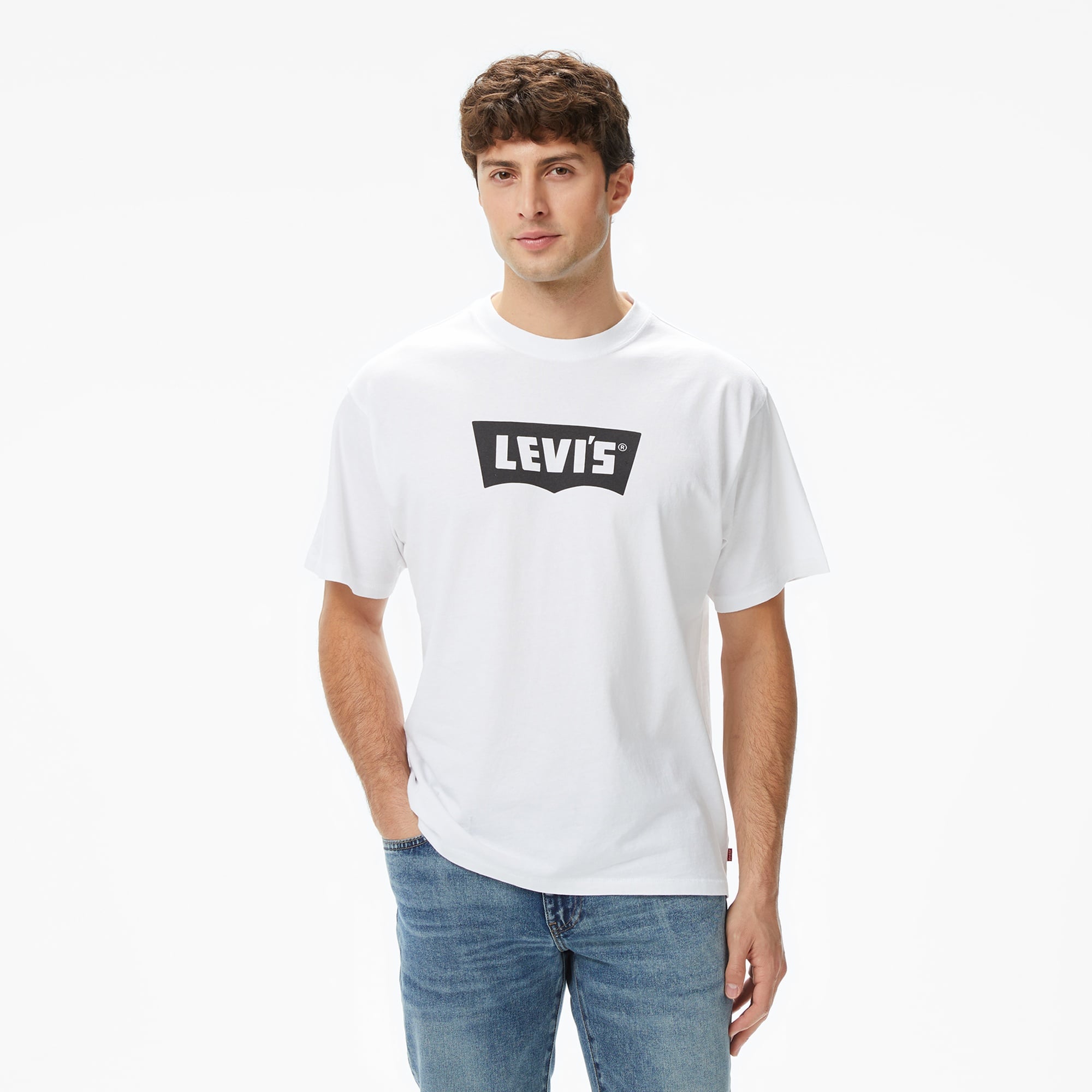 Levi's Vintage Graphic Erkek Beyaz T-Shirt