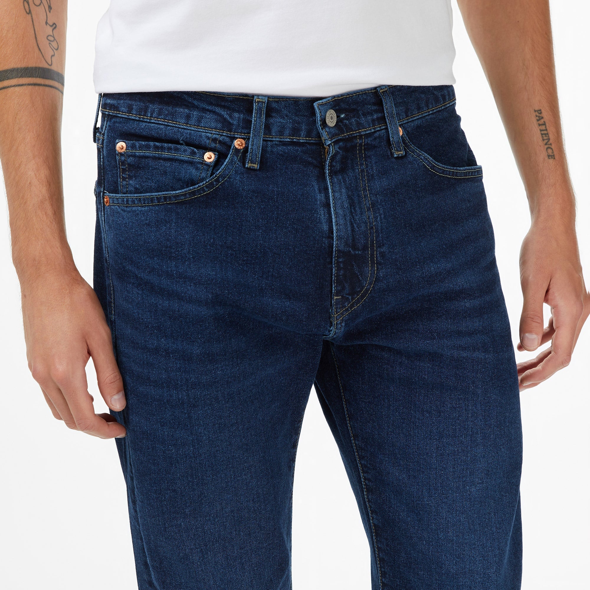 Levi's 505 Regular Dark Ravine Erkek Koyu Mavi Jean