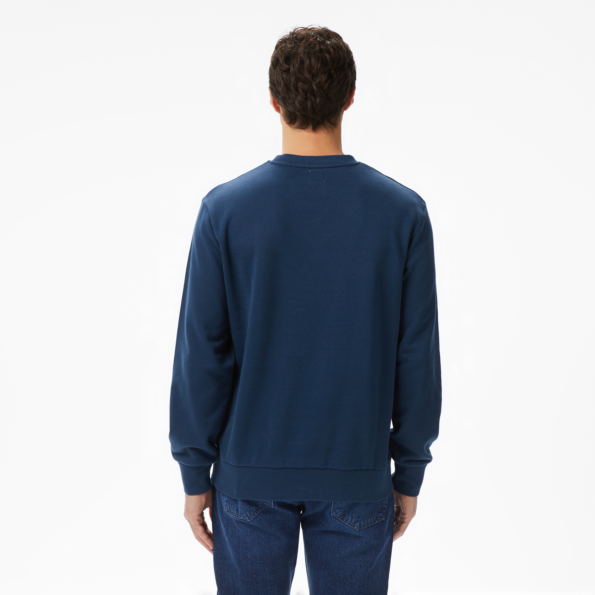 Levi's Graphic Crew Erkek Mavi Sweatshirt