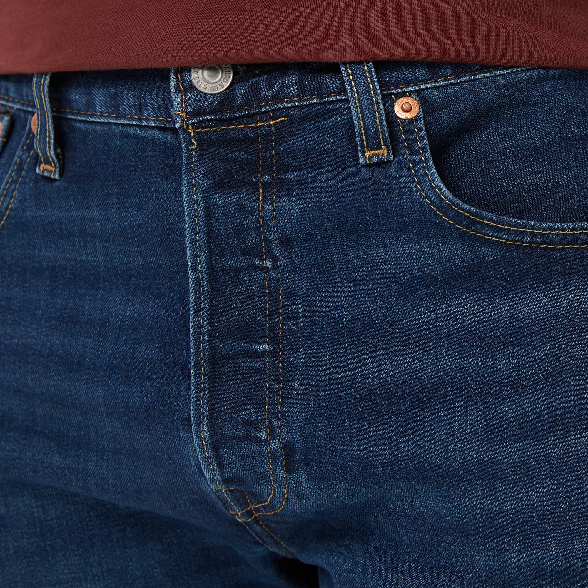 Levi's 501 Original Local Block Crusher Erkek Koyu Mavi Jean