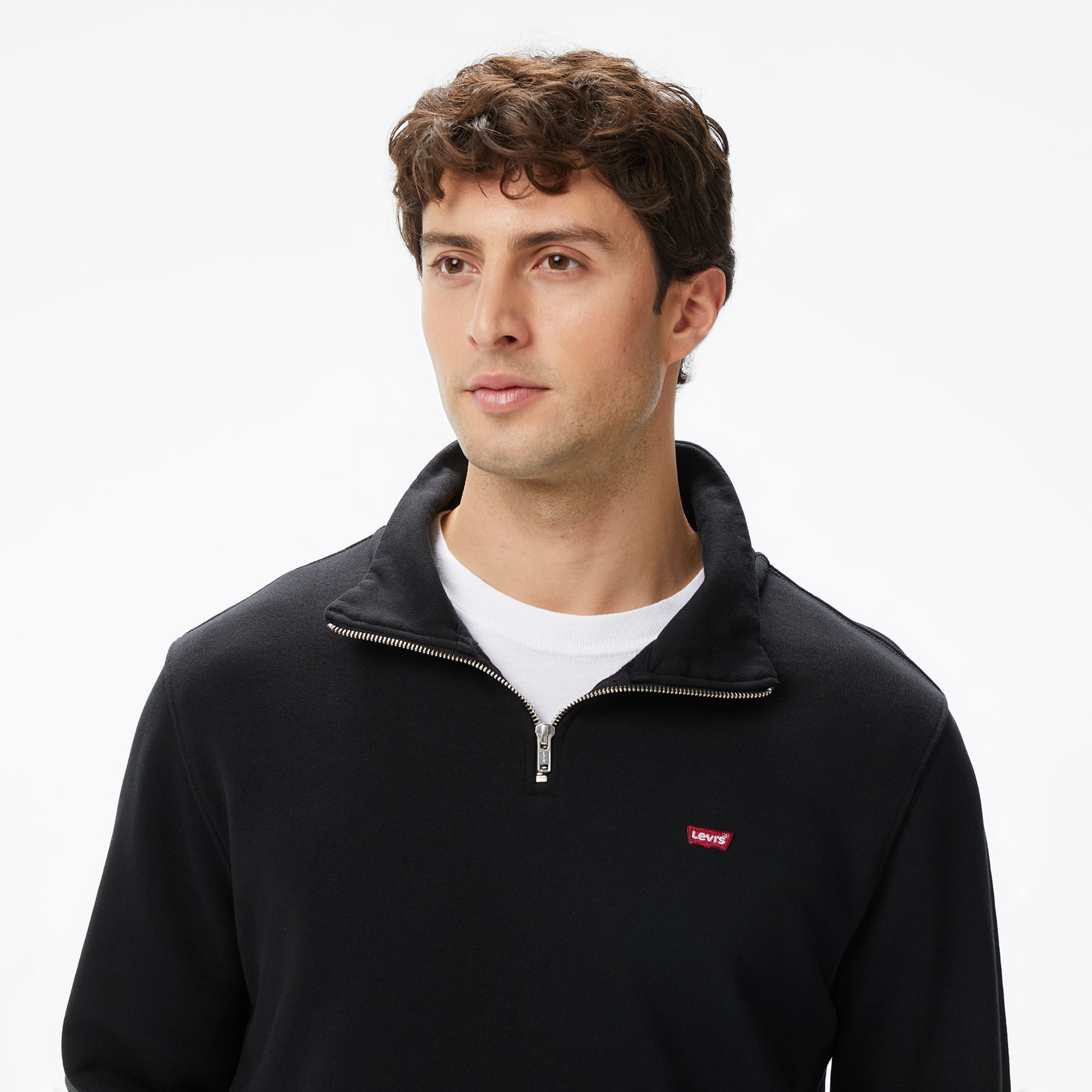 Levi's Original Erkek Siyah Sweatshirt
