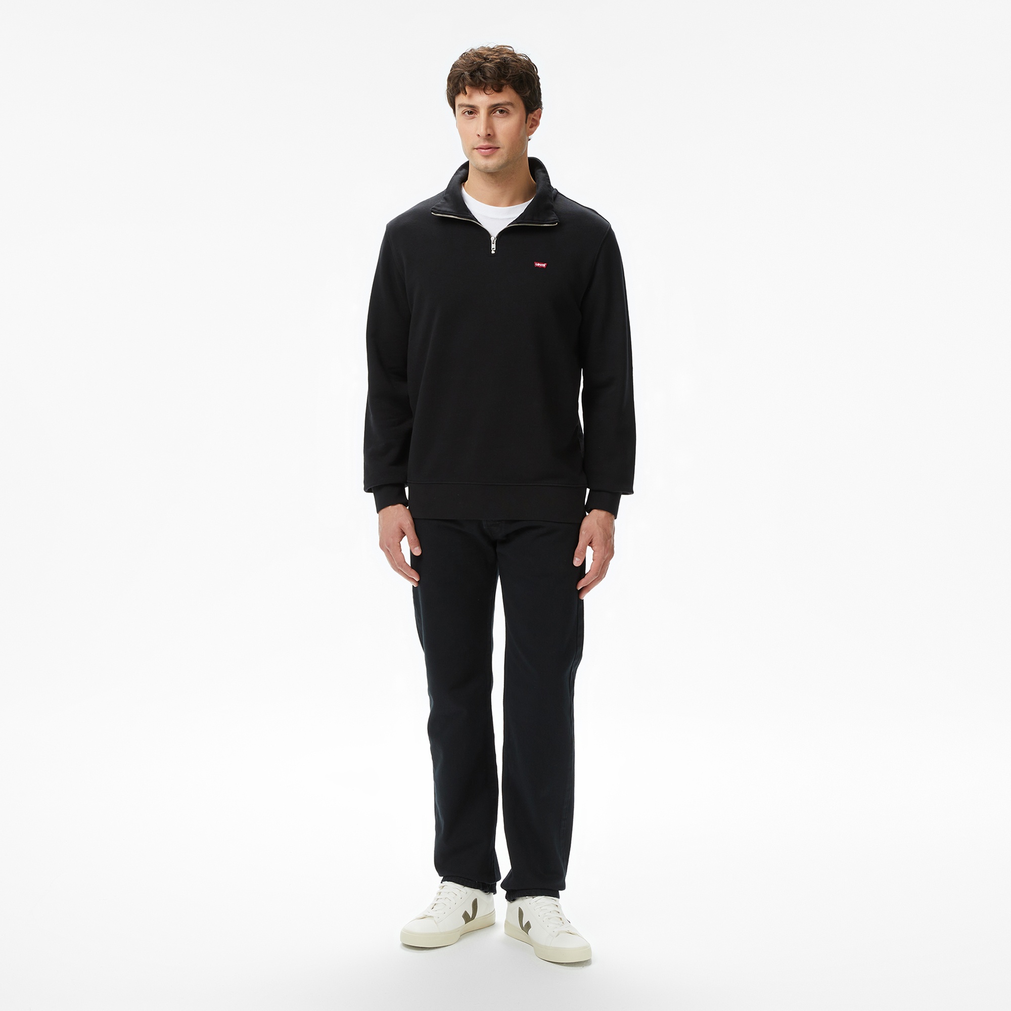 Levi's Original Erkek Siyah Sweatshirt