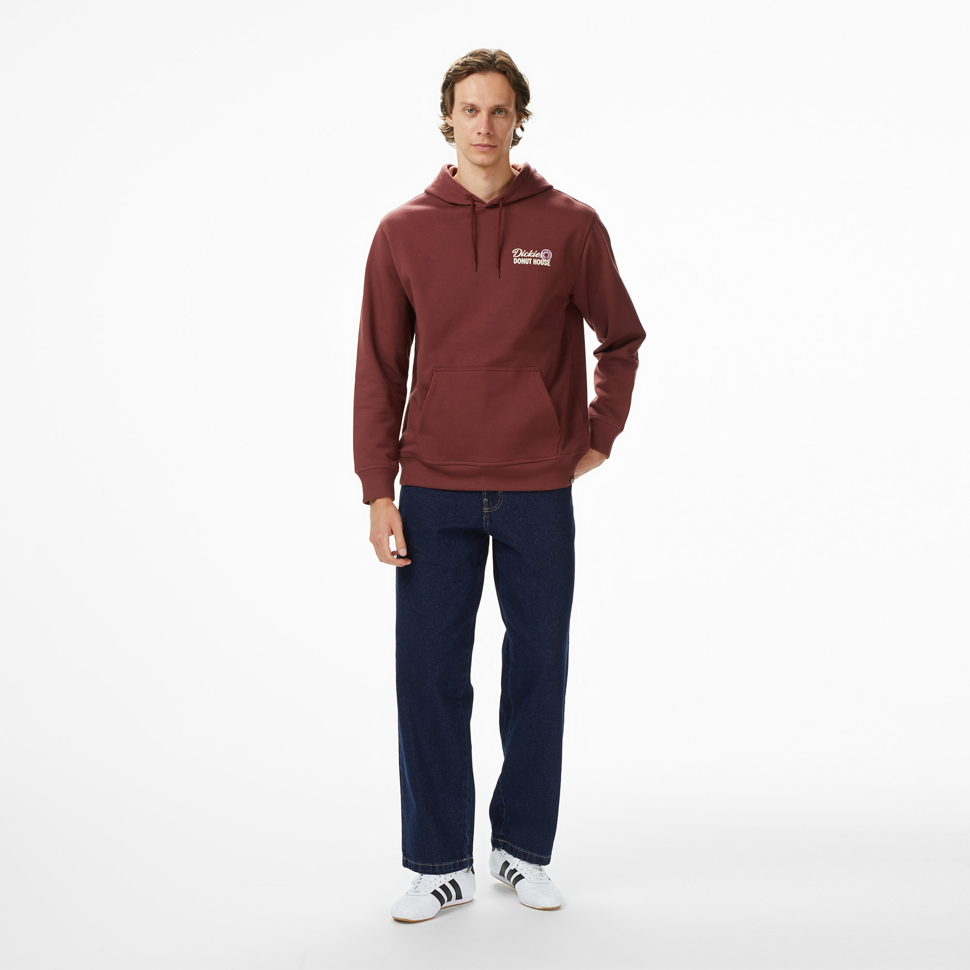  Dickies Donut House Erkek Kahverengi Sweatshirt