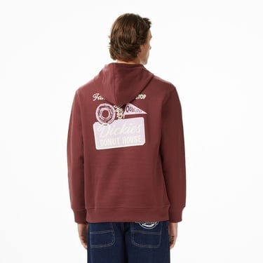  Dickies Donut House Erkek Kahverengi Sweatshirt