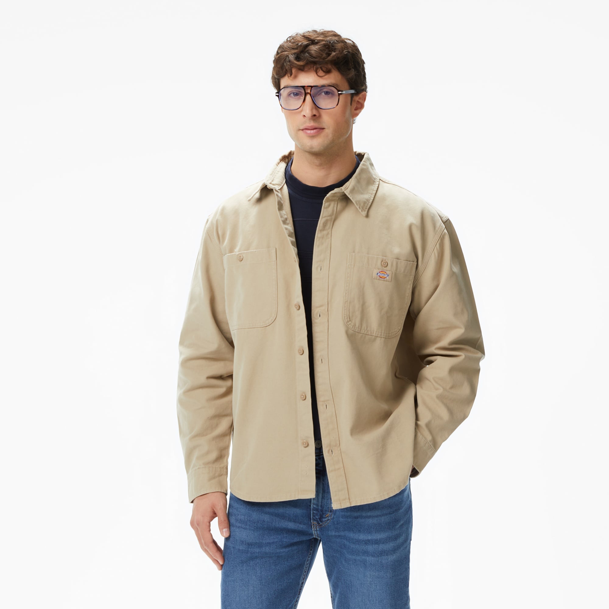 Dickies Canvas Erkek Sarı Gömlek