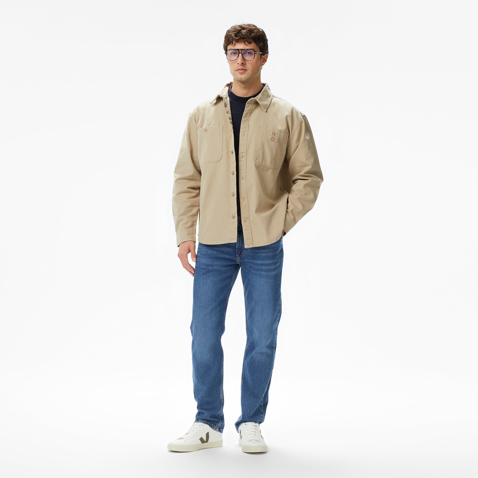 Dickies Canvas Erkek Sarı Gömlek