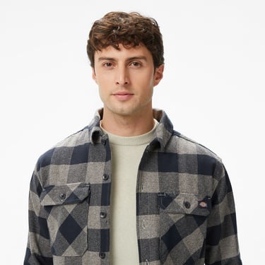  Dickies Sacramento Erkek Gri Gömlek