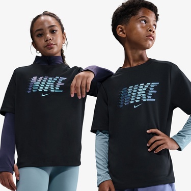  Nike Dri-Fit Multi Çocuk Siyah T-Shirt