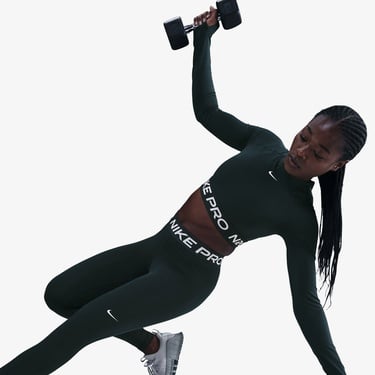  Nike Pro 365 Kadın Yeşil Tayt