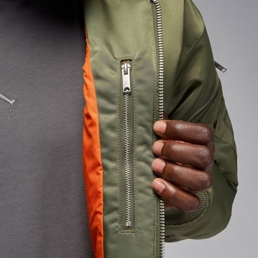  Jordan Renegade Flight Erkek Haki Ceket