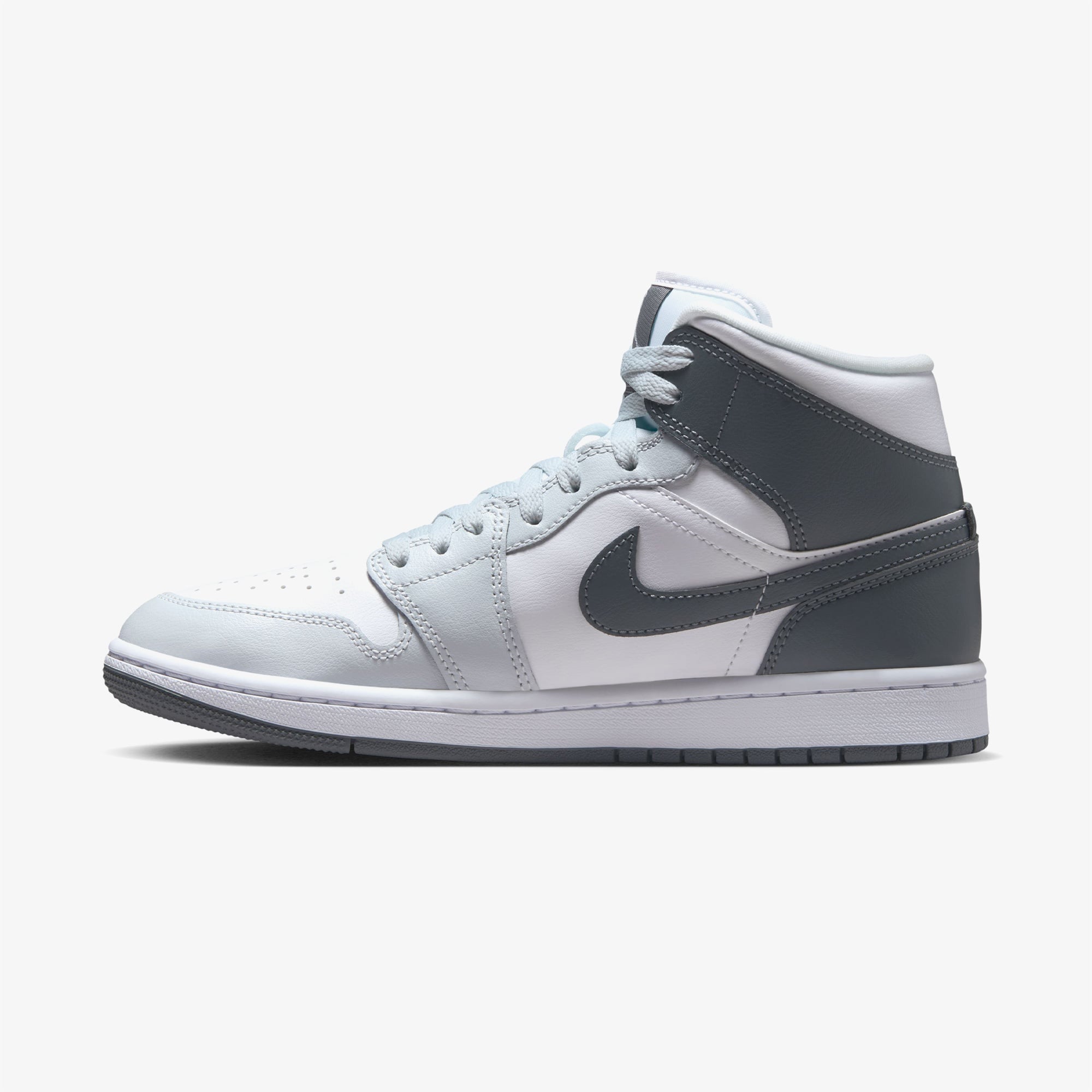 Jordan Air 1 Mid Kadın Beyaz Spor Ayakkabı