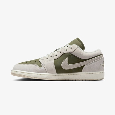  Jordan Air 1 Low SE Erkek Haki Spor Ayakkabı
