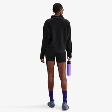  Nike One Therma-Fit Polar Kadın Siyah Kapüşonlu Hoodie