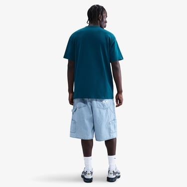  Nike Sportswear Premium Essentials Erkek Mavi T-Shirt