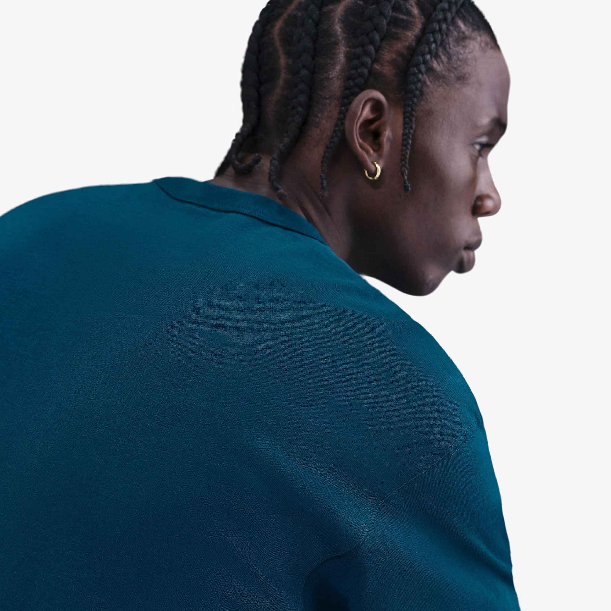 Nike Sportswear Premium Essentials Erkek Mavi T-Shirt