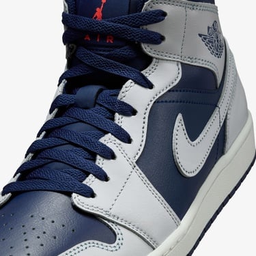  Jordan Air 1 Mid Erkek Mavi Spor Ayakkabı