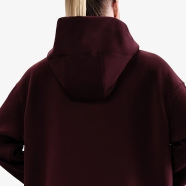  Nike Sportswear Phoenix Fleece Oversize Kadın Bordo Hoodie