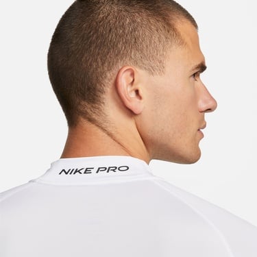 Nike Pro Dri-Fit Erkek Beyaz Uzun Kollu T-Shirt
