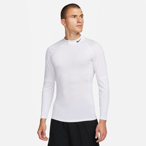  Nike Pro Dri-Fit Erkek Beyaz Uzun Kollu T-Shirt