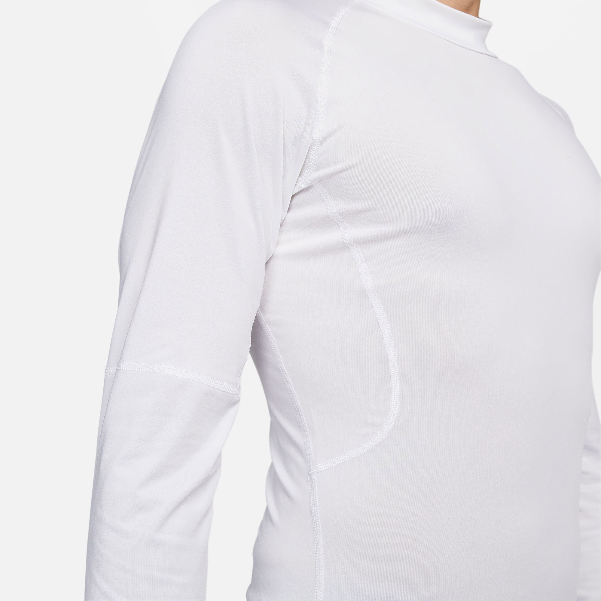 Nike Pro Dri-Fit Erkek Beyaz Uzun Kollu T-Shirt