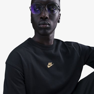  Nike Sportswear Premium Essentials Erkek Siyah T-Shirt