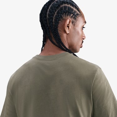  Nike Sportswear Icon Swoosh Erkek Haki T-Shirt