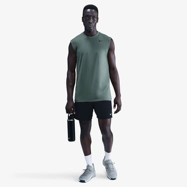  Nike Dri-Fit Legend Reset Erkek Yeşil Kolsuz T-Shirt