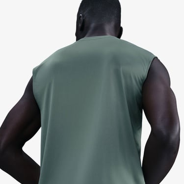  Nike Dri-Fit Legend Reset Erkek Yeşil Kolsuz T-Shirt