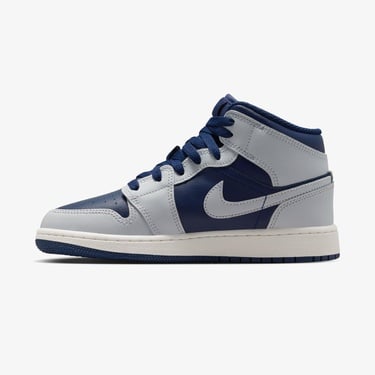  Jordan Air 1 Mid Genç Çocuk Mavi Spor Ayakkabı