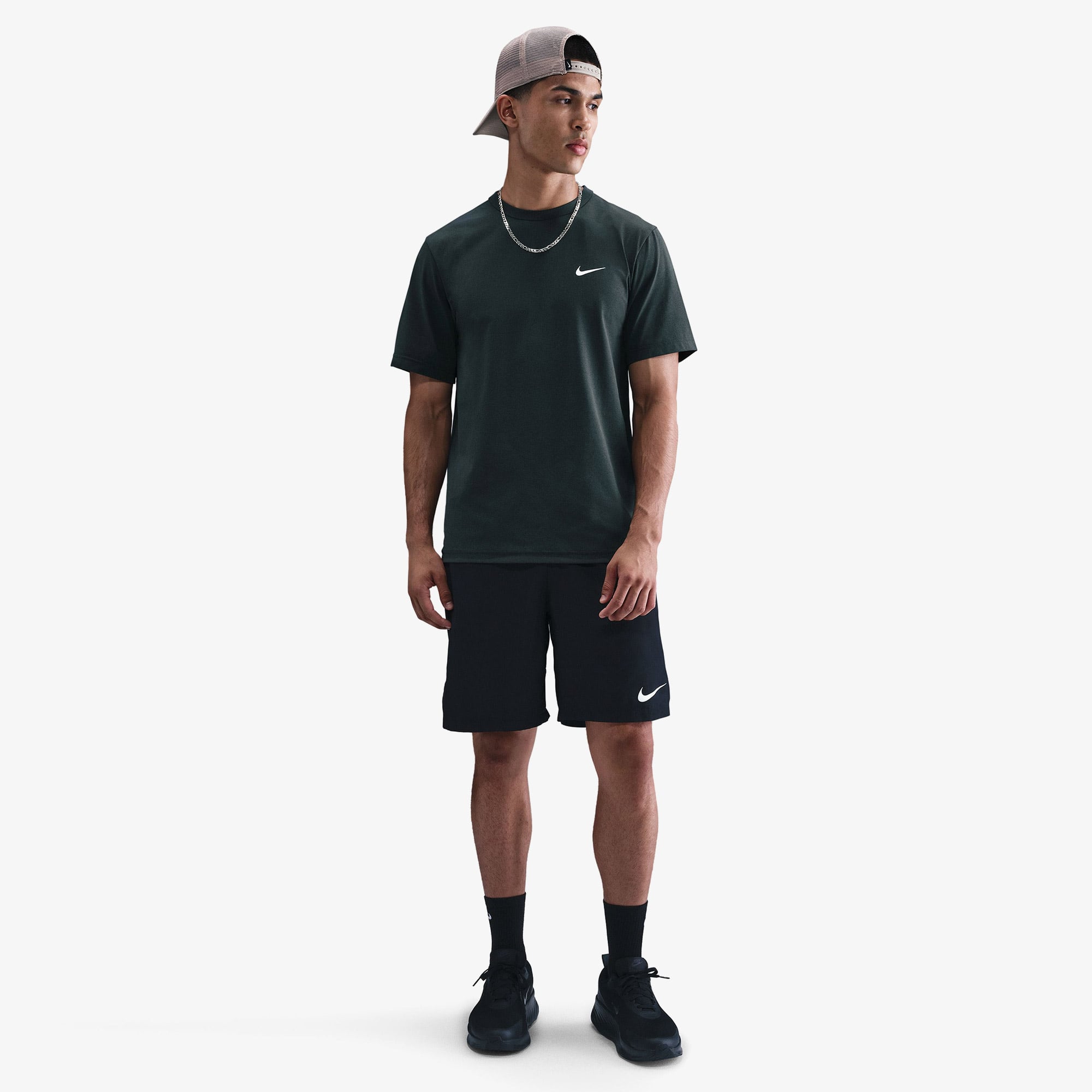  Nike Dri-Fit Hyverse Erkek Yeşil T-Shirt