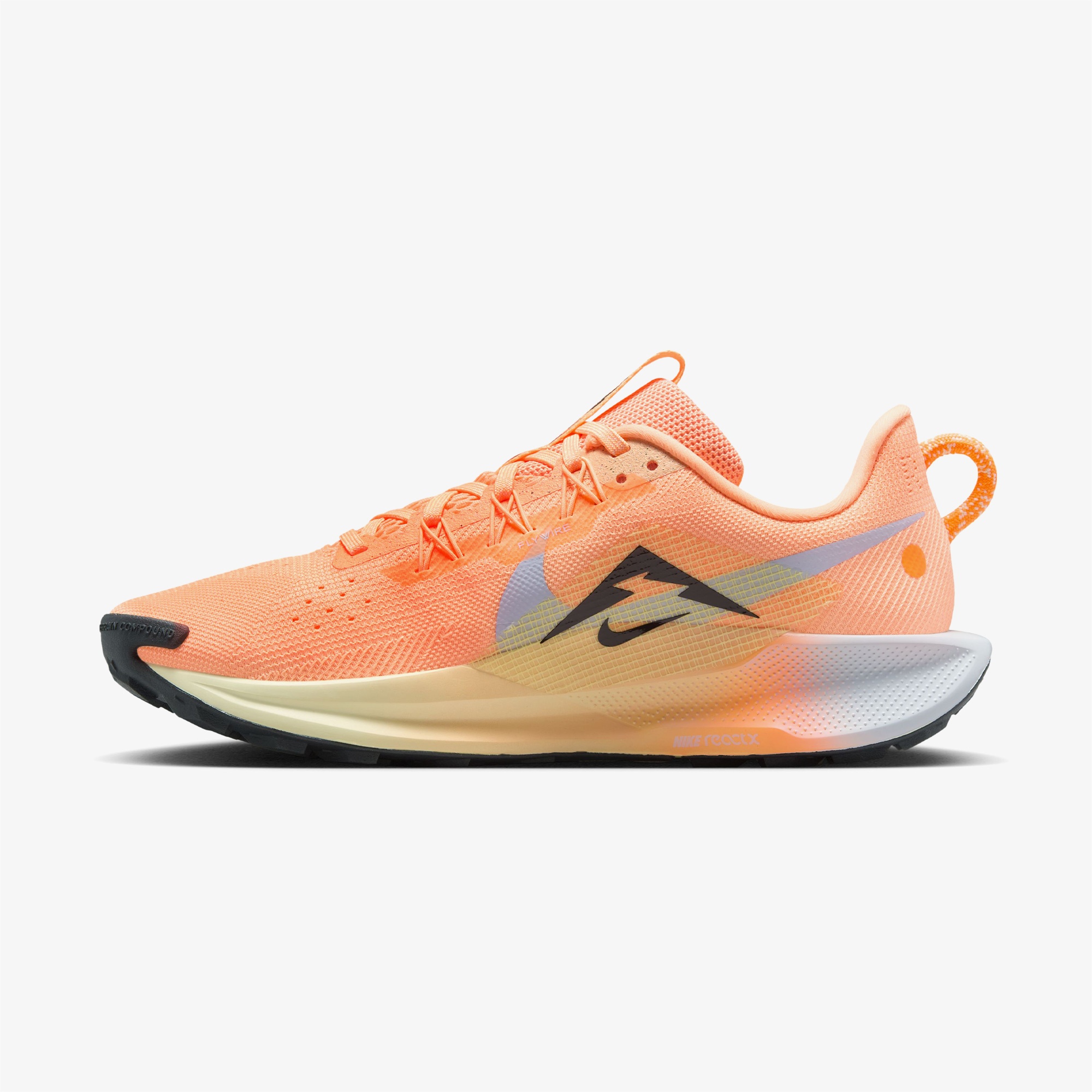 Nike Reactx Pegasus Trail 5 Kadın Turuncu Koşu Ayakkabısı