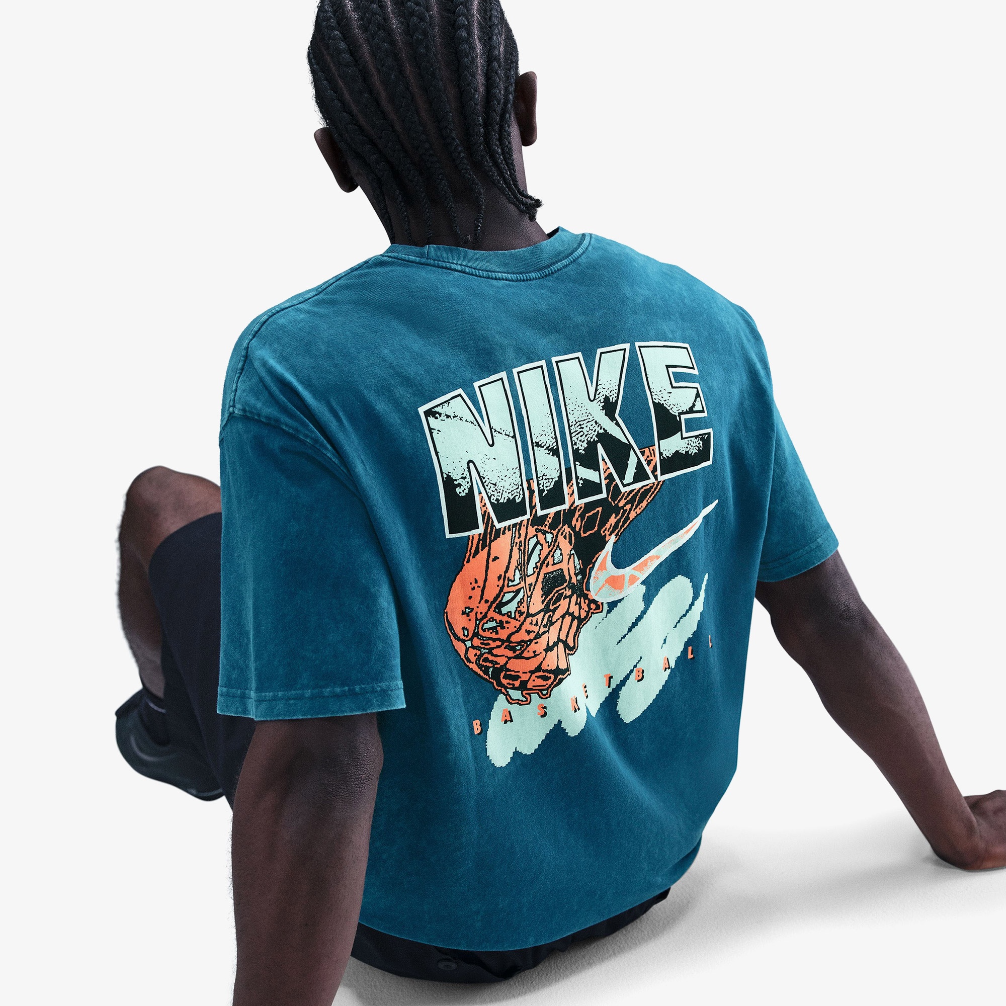 Nike Max90 DNA Erkek Mavi T-Shirt
