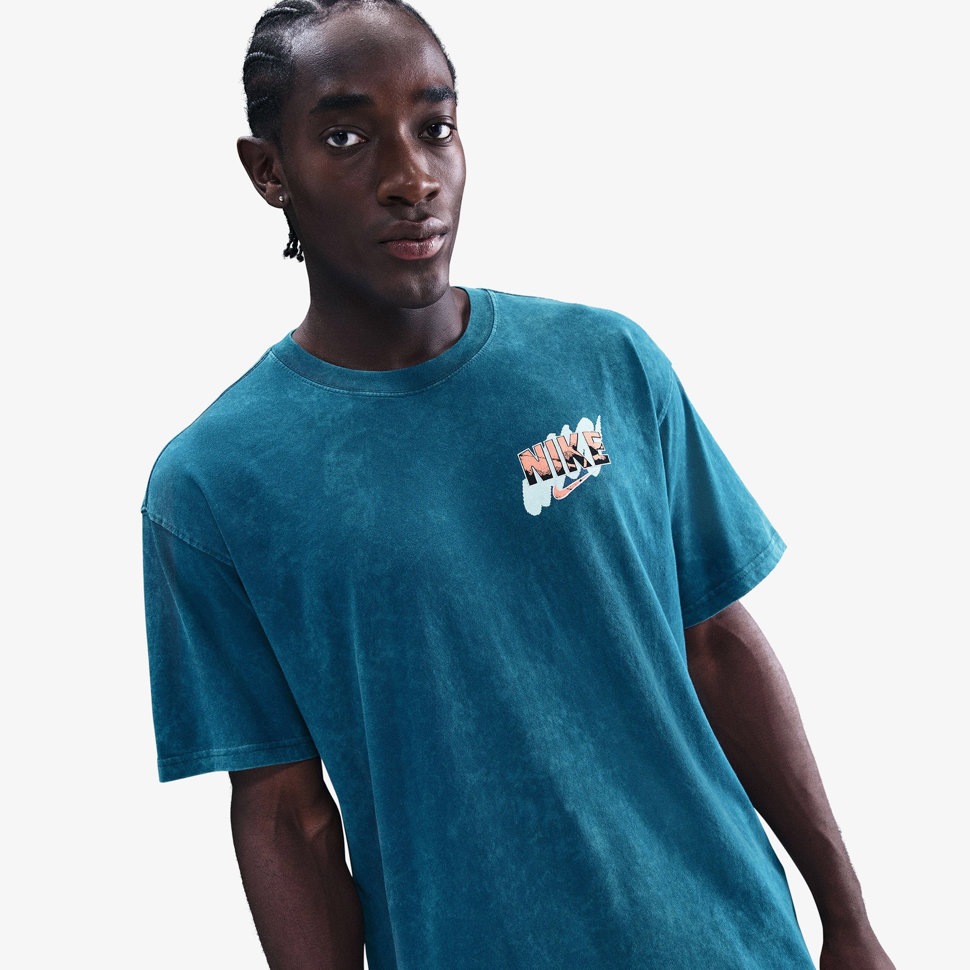 Nike Max90 DNA Erkek Mavi T-Shirt