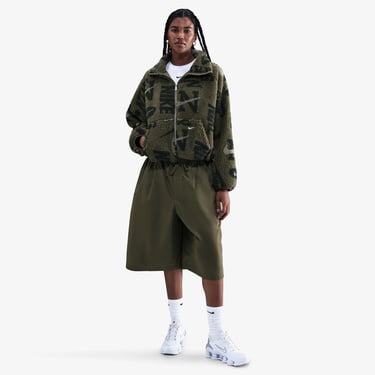  Nike Sportswear Street Sherpa Kadın Haki Ceket