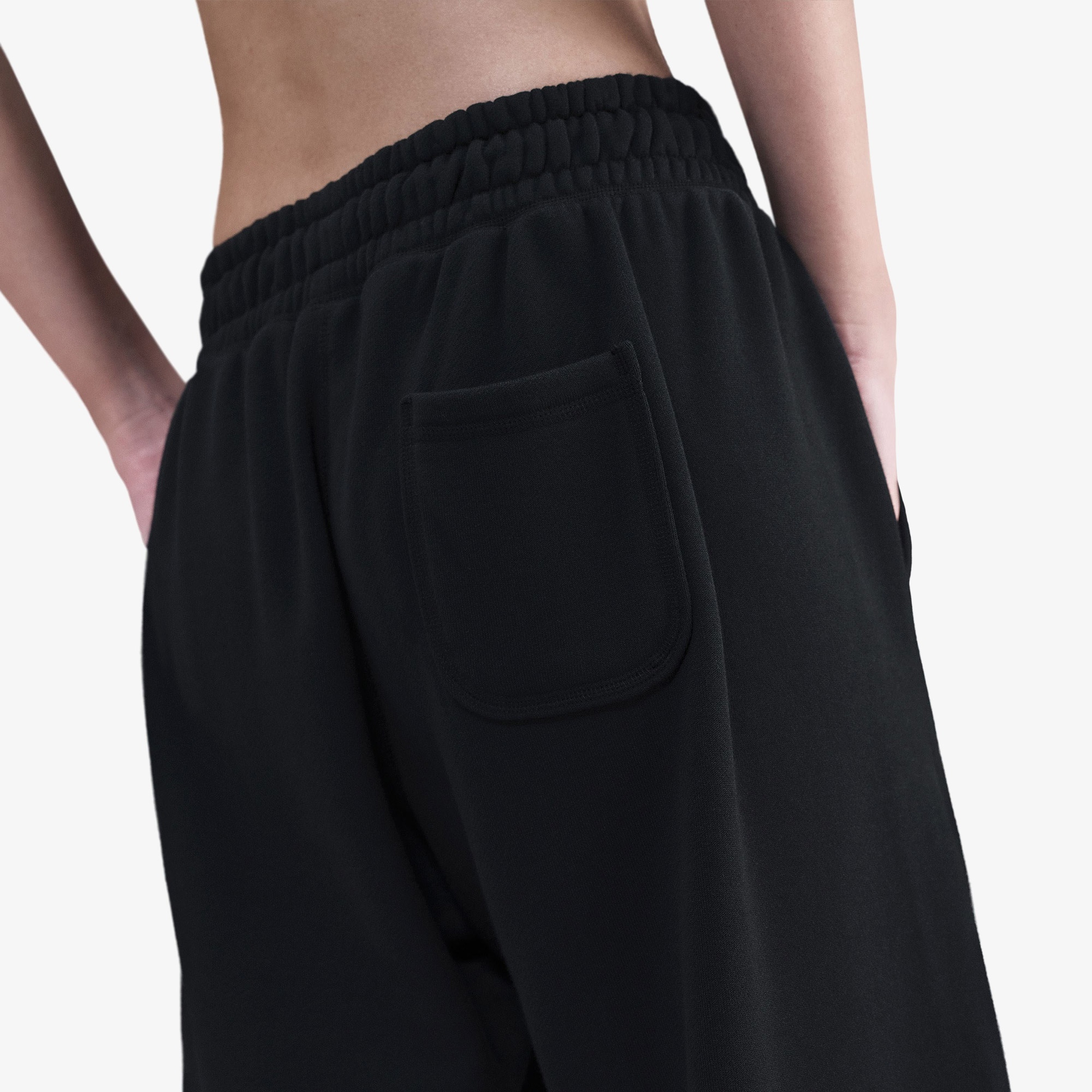 Nike Sportswear Street Fleece Kadın Siyah Eşofman Altı