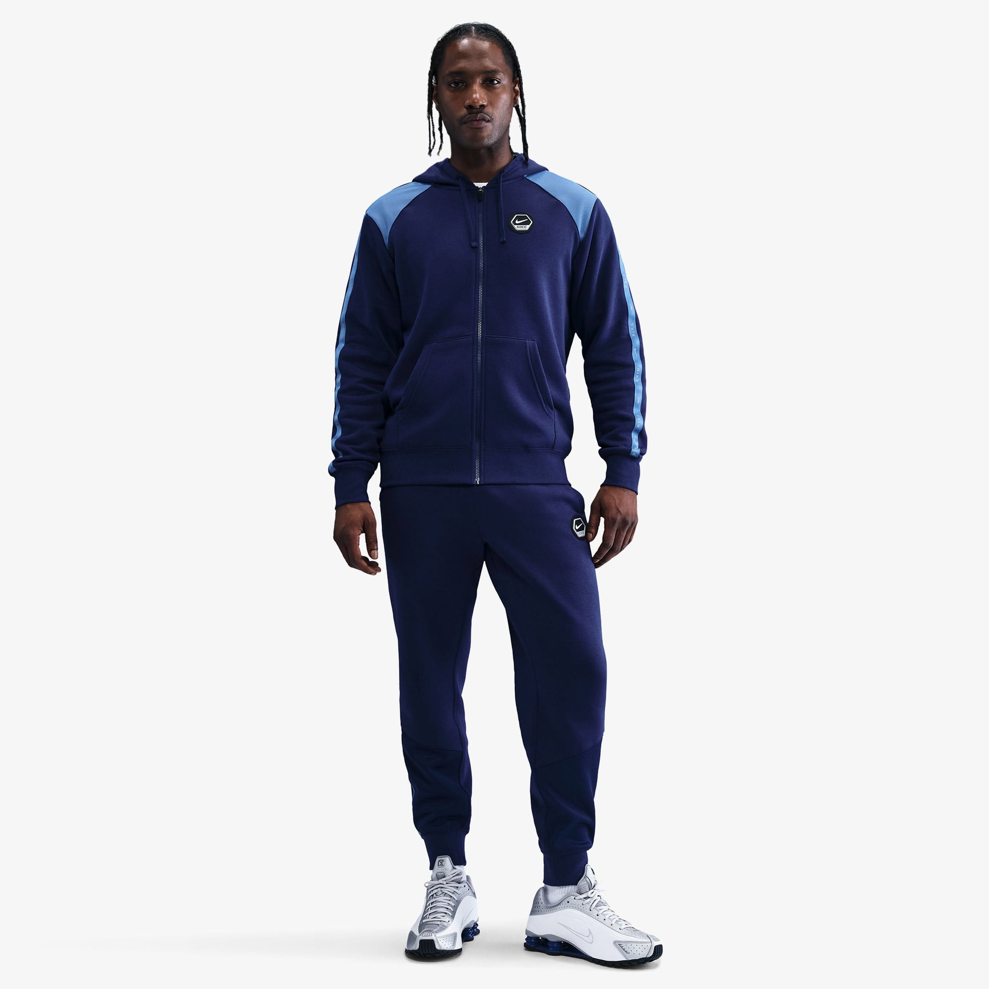  Nike Sportswear City Side Jogger Erkek Lacivert Eşofman Altı