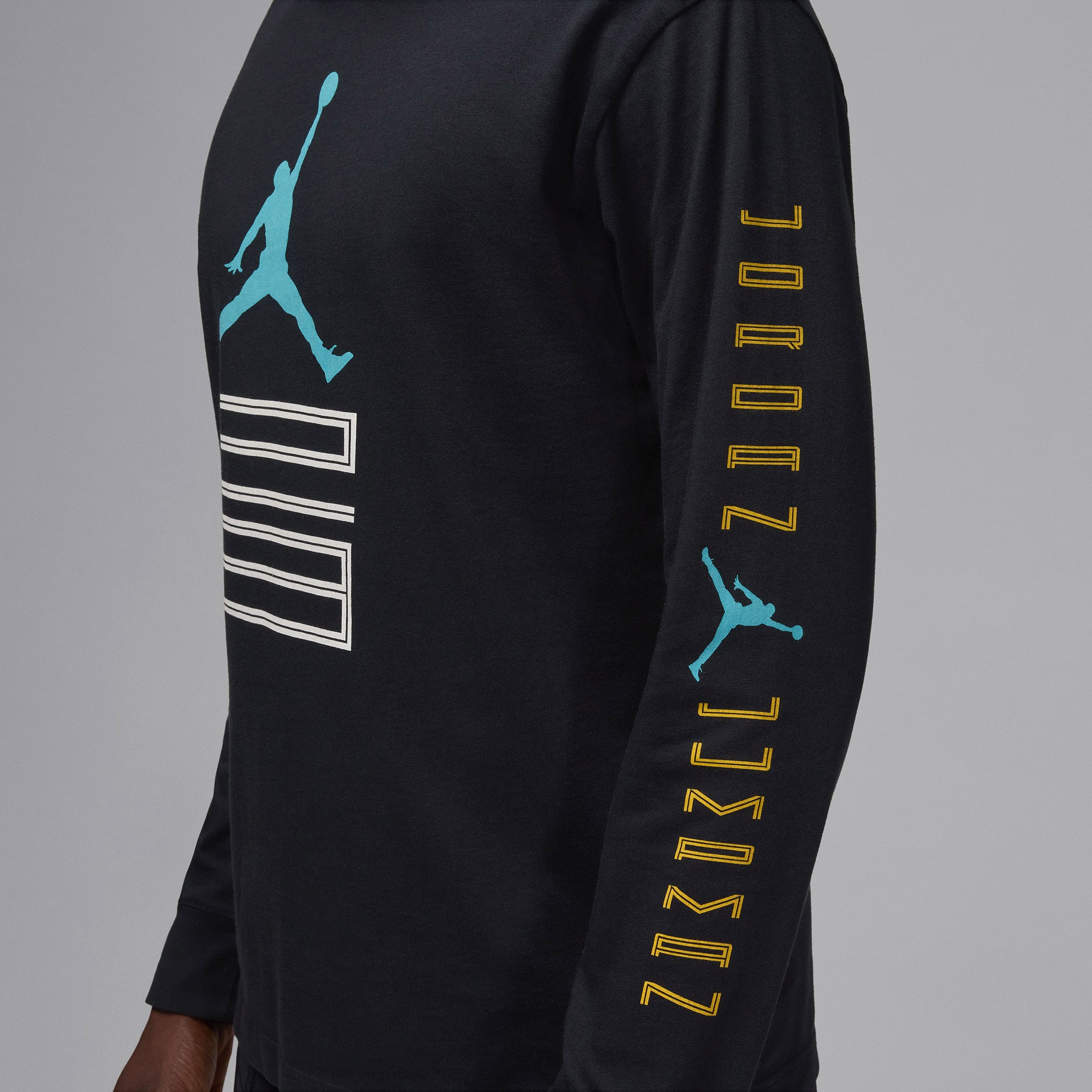 Jordan Brooklyn AJ11 Graphic Erkek Siyah T-Shirt