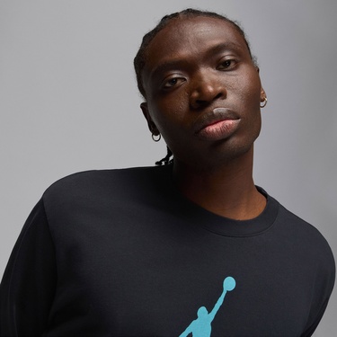  Jordan Brooklyn AJ11 Graphic Erkek Siyah T-Shirt