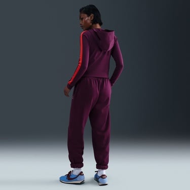  Nike Sportswear Full-Zip Hooded Kadın Bordo Hoodie