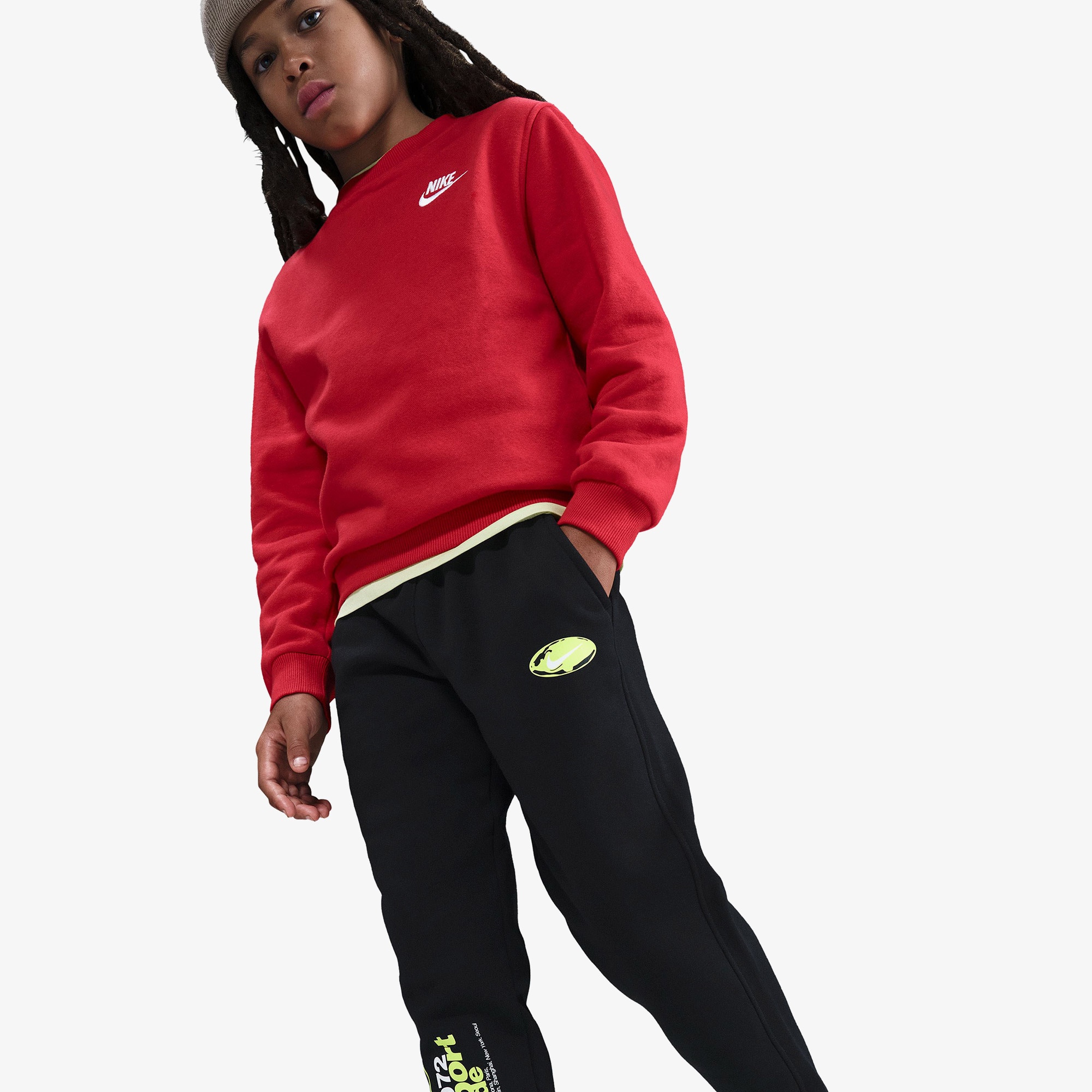 Nike Sportswear Club Fleece Jogger Çocuk Siyah Eşofman Altı