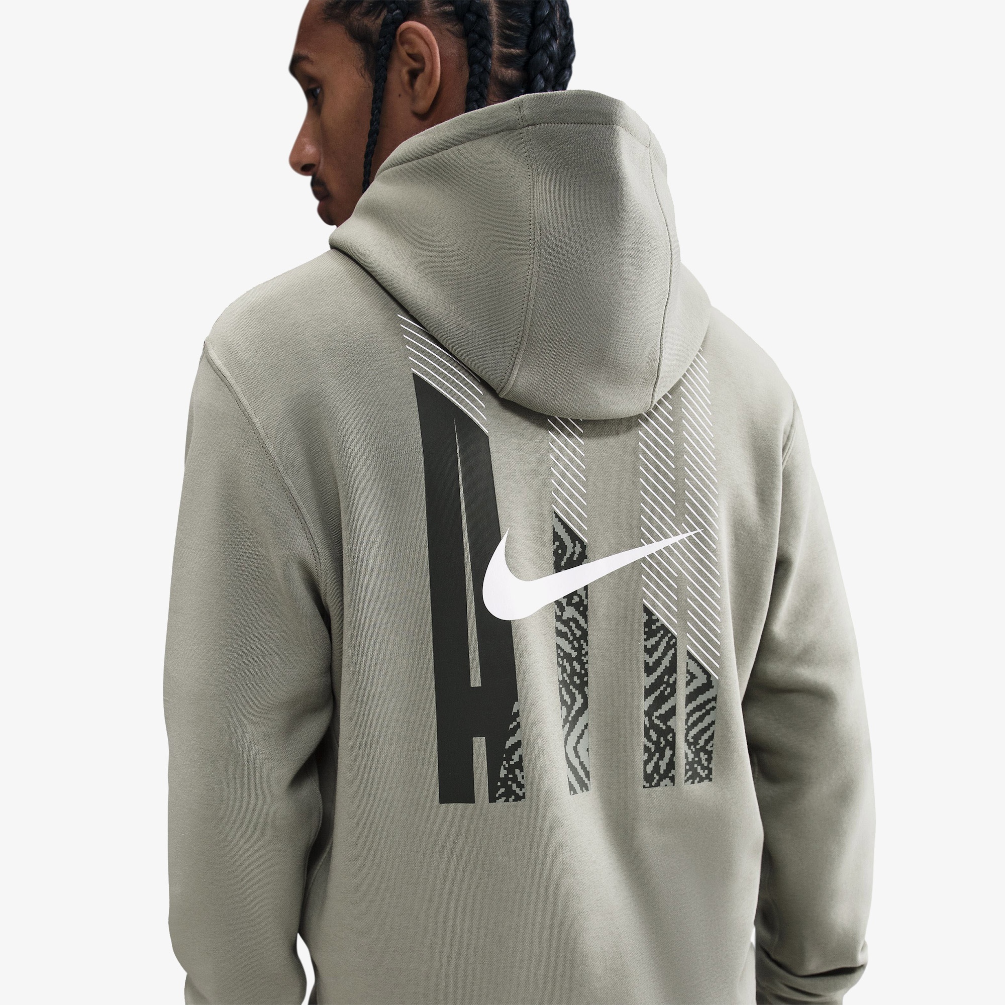 Nike Air Pullover Erkek Yeşil Kapüşonlu Hoodie