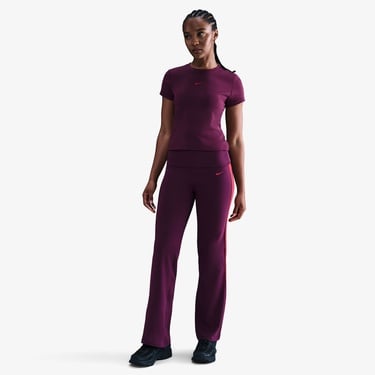  Nike Sportswear Heritage Kadın Bordo Eşofman Altı