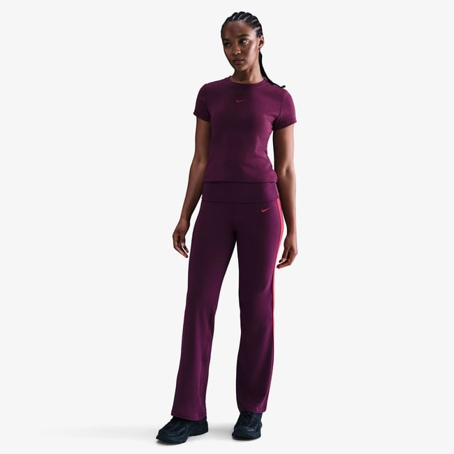  Nike Sportswear Heritage Kadın Bordo Eşofman Altı