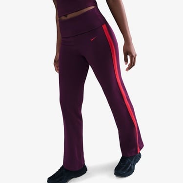  Nike Sportswear Heritage Kadın Bordo Eşofman Altı