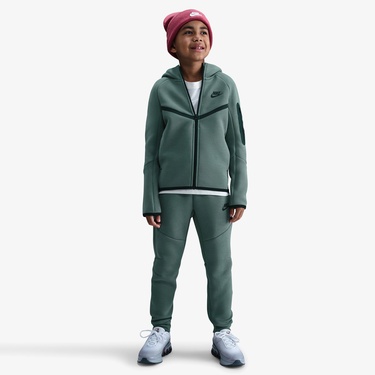  Nike Sportswear Tech Fleece Çocuk Yeşil Eşofman Üstü