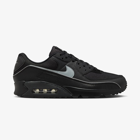  Nike Air Max 90 Premium Erkek Siyah Spor Ayakkabı