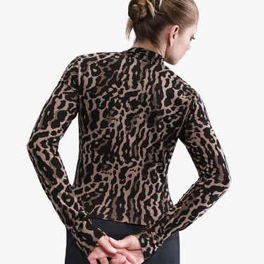  Nike Sportswear Chill Knit Kadın Kahverengi T-Shirt