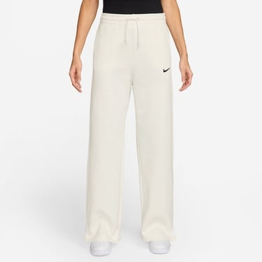  Nike Sportswear Phoenix Fleece Kadın Krem Rengi Eşofman Altı