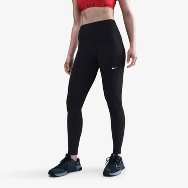  Nike Dri-Fit One Seamless Front Kadın Siyah Tayt